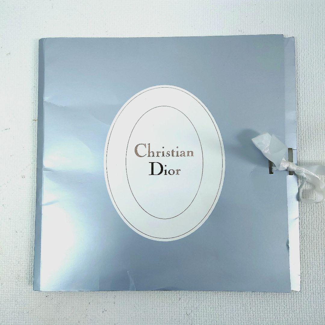 M1219D1 未使用★Christian Dior シルクスカーフ 水色 楽器