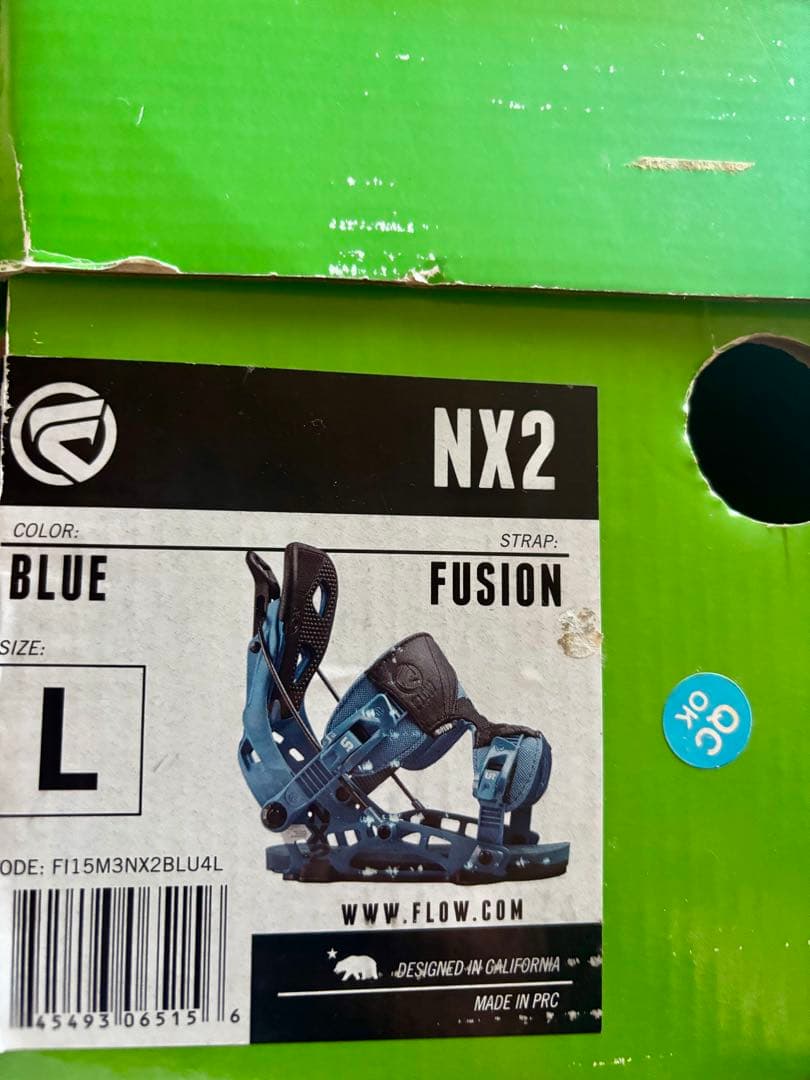 FLOW ビンディング NX2 FUSION BLUE L