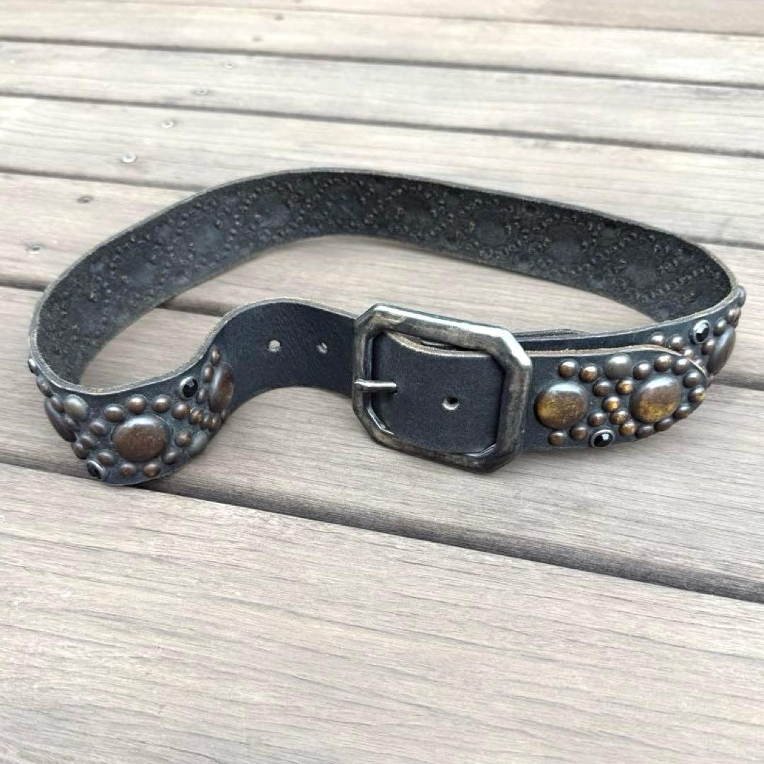 HTC ヴィンテージ スタッズベルト 一点物 キムタク 木村拓哉 - メルカリ