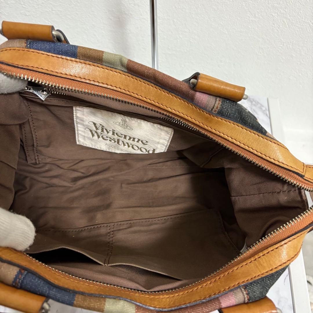 Y2K vivienne westwood 肩掛け ミニボストンバッグ オーブ