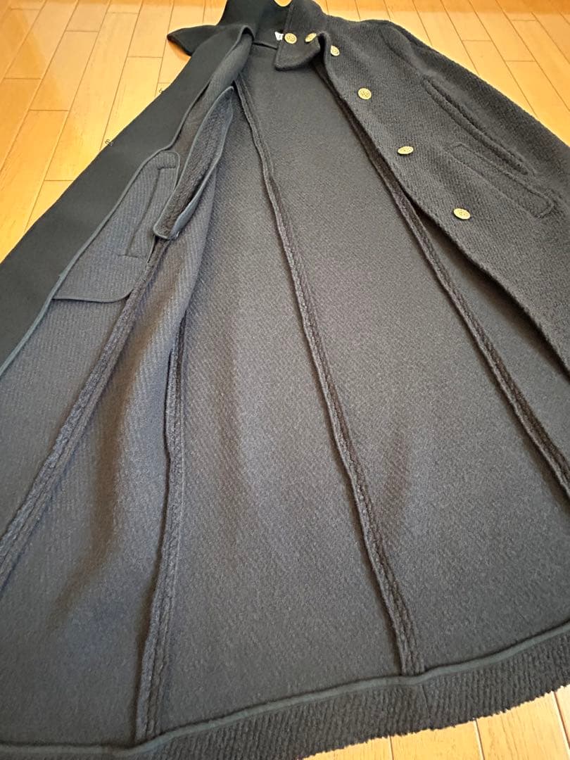 け*ち様 【ZARA】未使用❗️ケープコート　チャコールグレー　size…XS〜