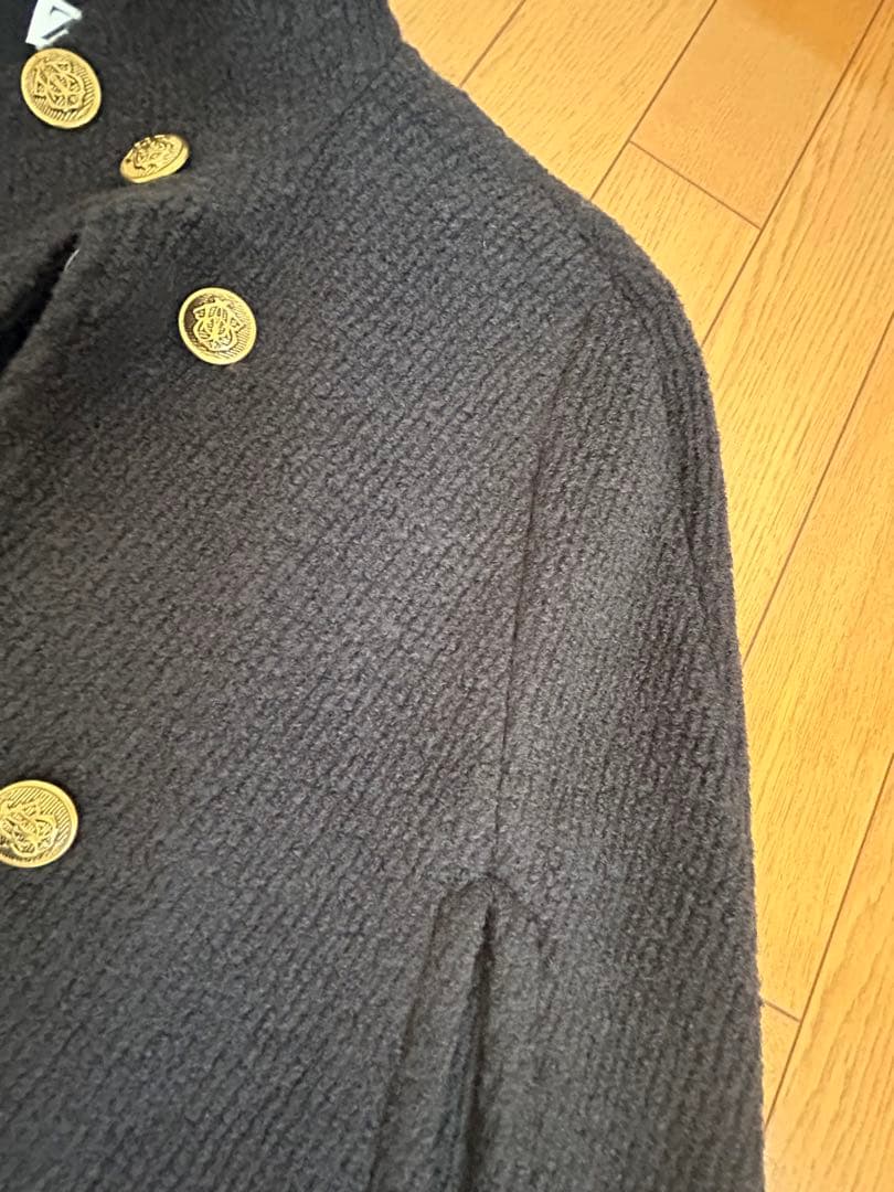 け*ち様 【ZARA】未使用❗️ケープコート　チャコールグレー　size…XS〜