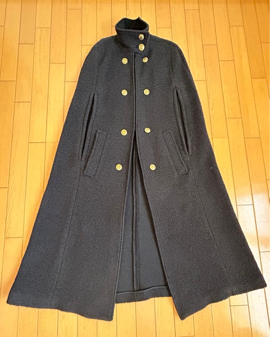 け*ち様 【ZARA】未使用❗️ケープコート　チャコールグレー　size…XS〜