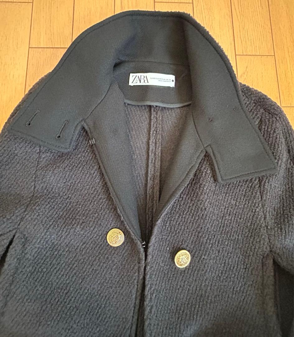 け*ち様 【ZARA】未使用❗️ケープコート　チャコールグレー　size…XS〜