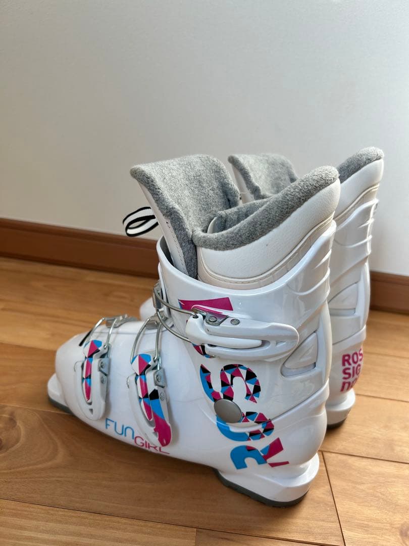 ROSSIGNOL 116 ミニオンスキー板、靴 21.5cm セット