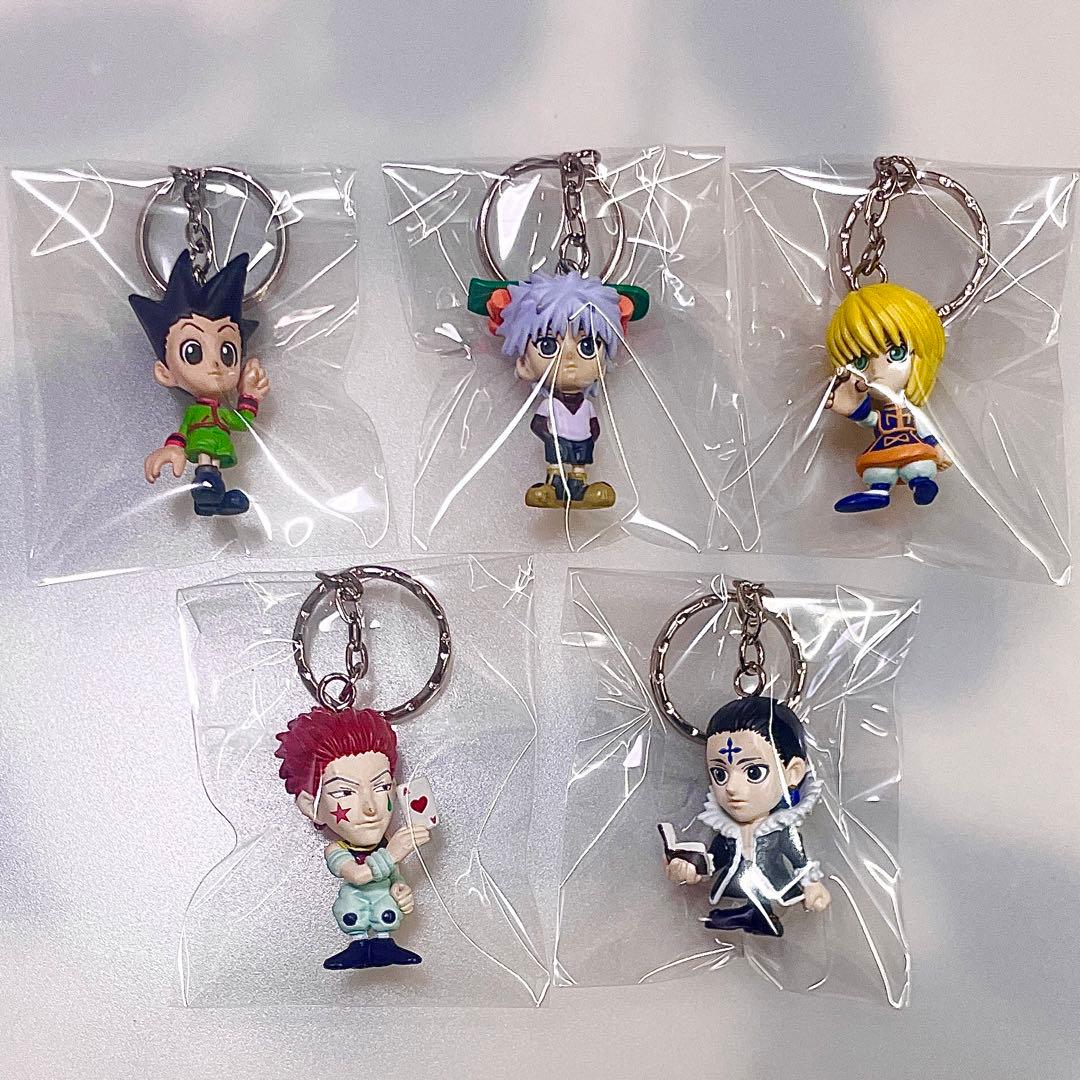 【希少】HUNTER×HUNTER フィギュアキーホルダー　1999年　全5種