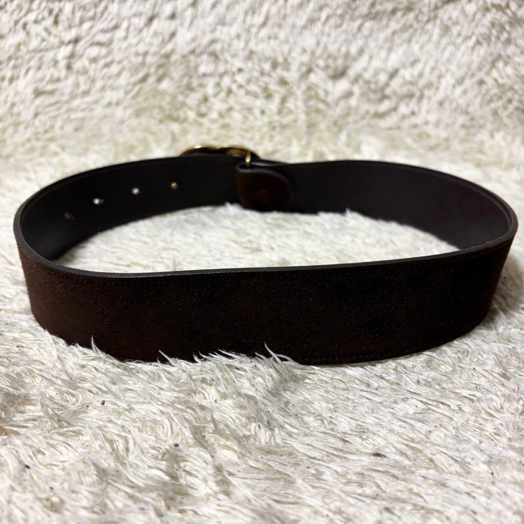 正規品 GUCCI オールドグッチ インターロッキング ベルト ゴールド 茶色系