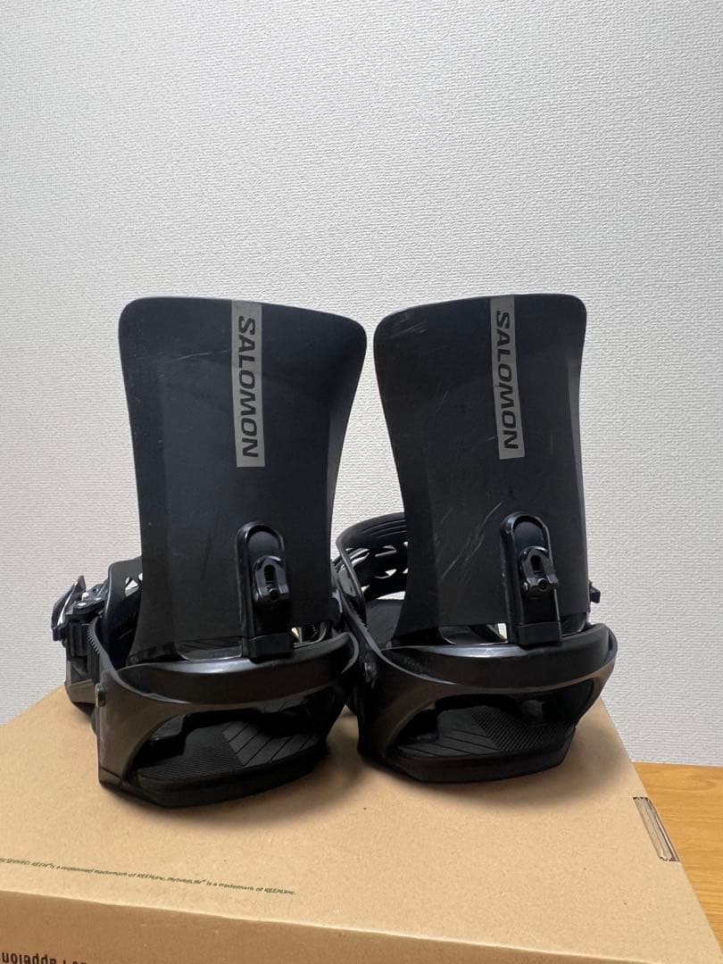 Salomon Comfort ブラック スノーボードブーツ　バインディング