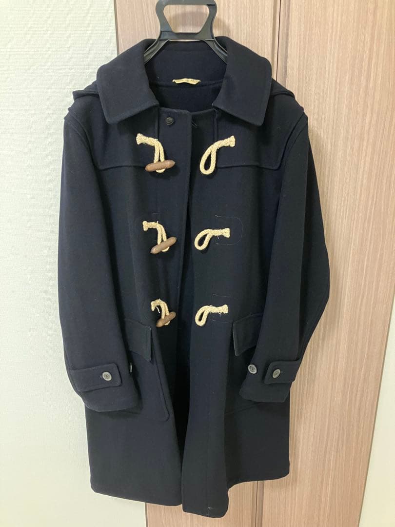 ARTS&SCIENCE ダッフルコート フード付き ネイビー