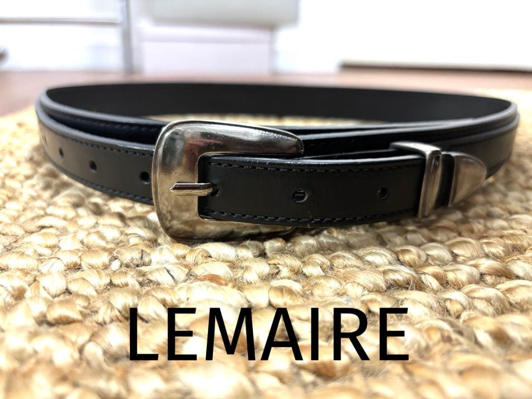 ルメール　lemaire minimal ウエスタンベルト　75