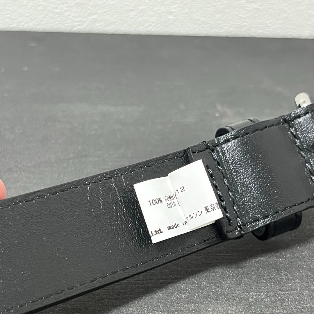 極美品《COMME des GARSONS》SA9012 レザーベルト