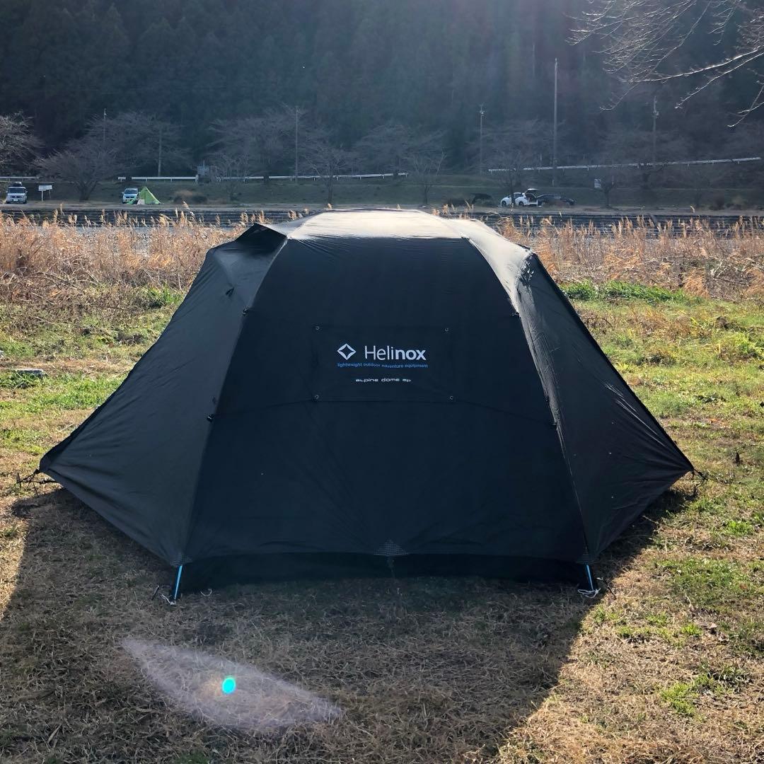 激レア ヘリノックス アルパインドーム 2P レクタ3.5 タープ テント