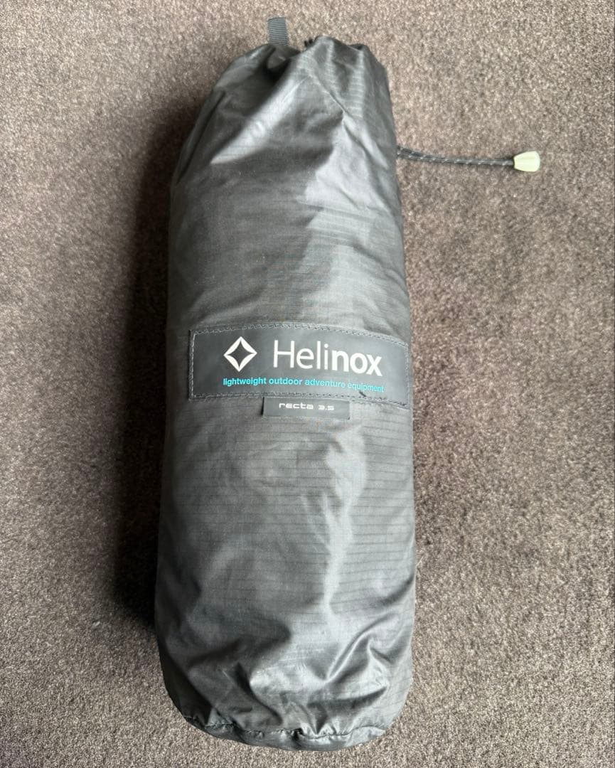 激レア ヘリノックス アルパインドーム 2P レクタ3.5 タープ テント
