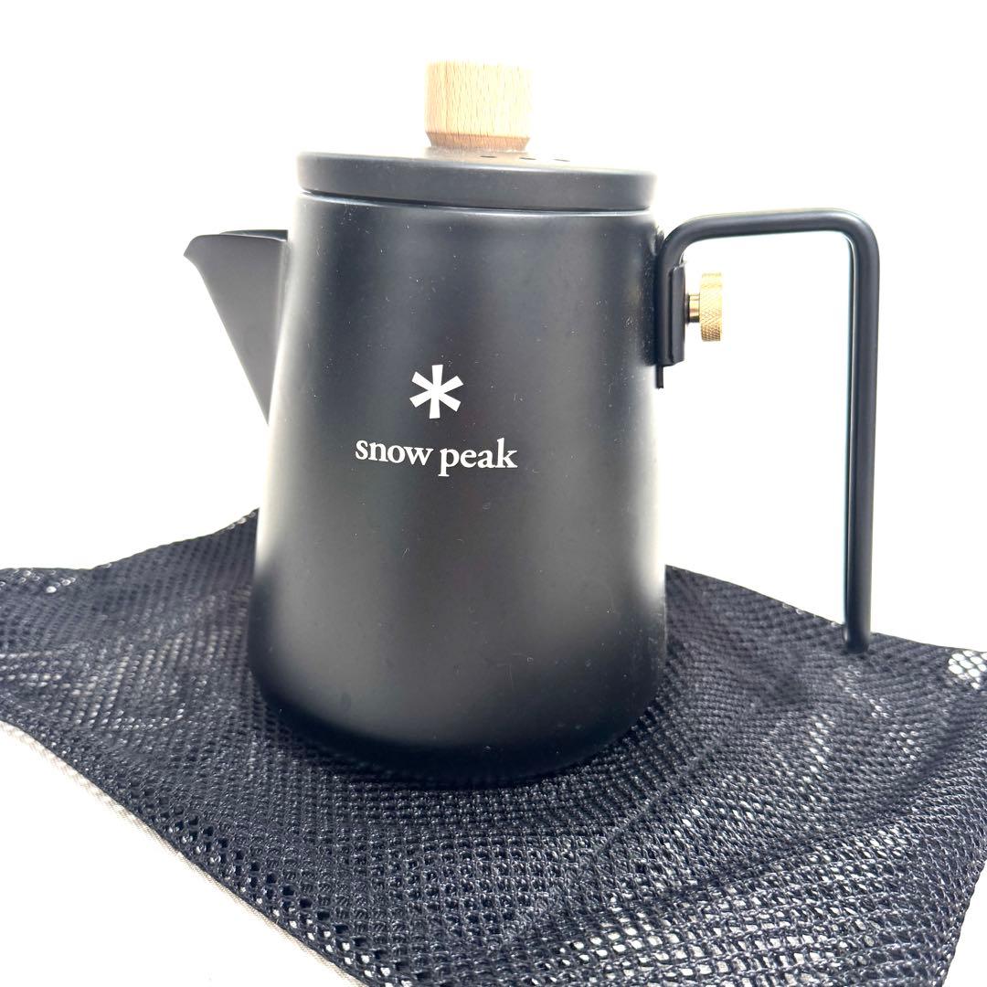 限定】 スノーピーク フィールドバリスタケトル ブラック snow peak