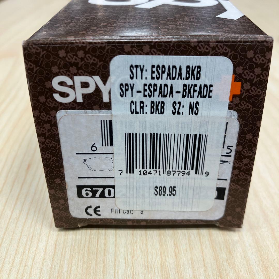 新品未使用 サングラス SPY EAPADA ブラックフェード 長渕剛着用