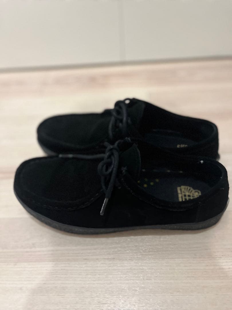 ⭐︎last resort ab黒 スエード モカシンシューズ27.5cm