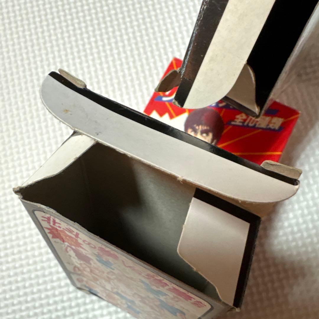 北斗の拳 昭和レトロ お菓子 駄菓子 おまけ 空箱 食玩 リアルモデル 消しゴム