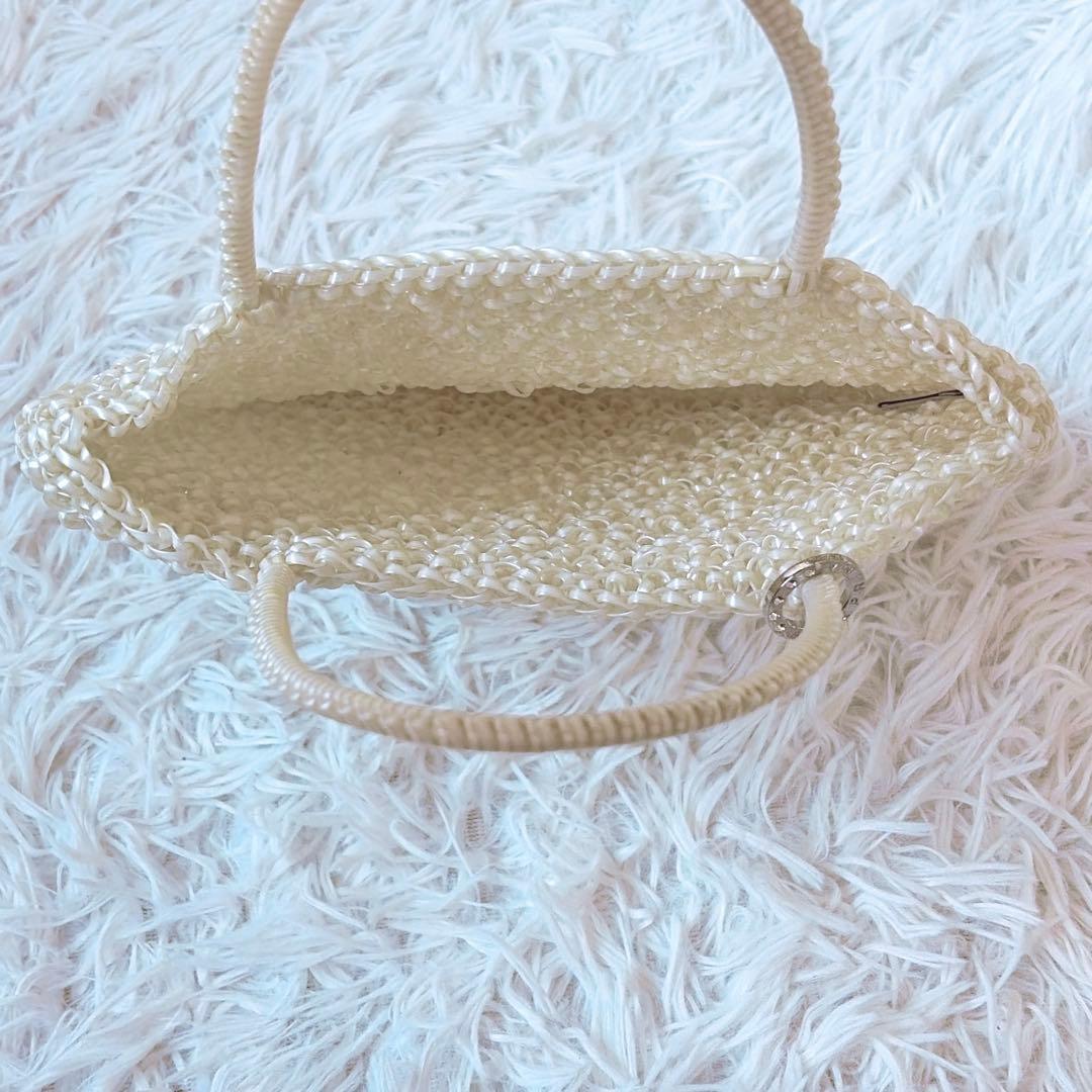 希少✨ アンテプリマ スクエア ミディアム チェーン付き パール