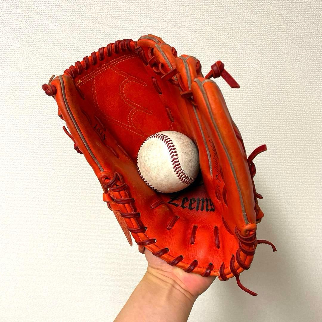 432 ZEEMS ジームス 即戦力 型抜群 軟式 投手用グローブ