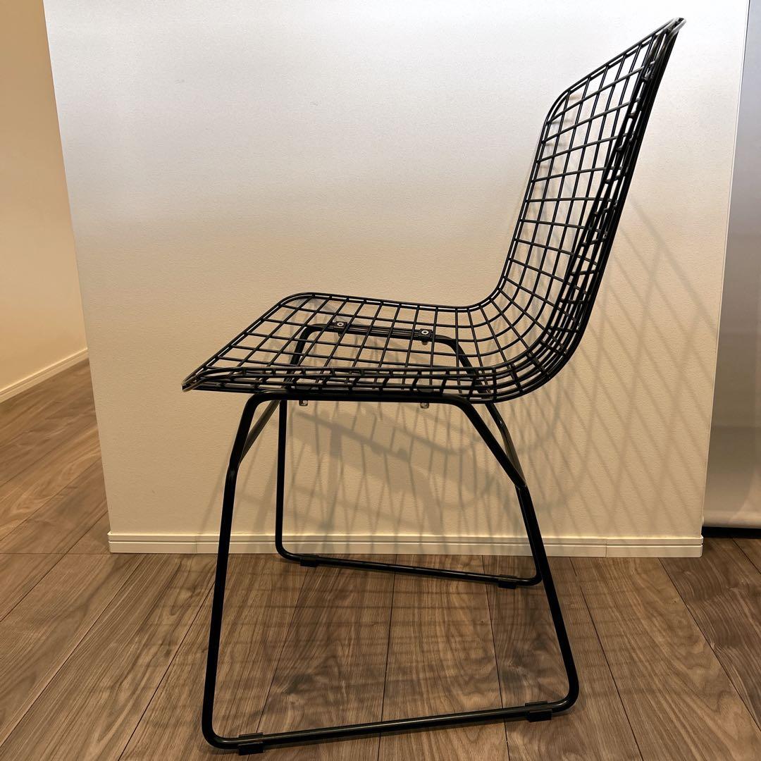 ハリー・ベルトイア　ワイヤーチェア リプロダクト 2脚セット ブラック