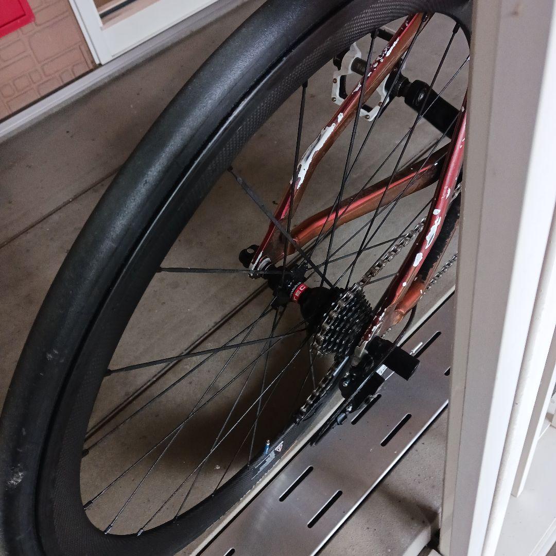 カーボンフレーム・フォーク・シートポスト付き（他付属せず）