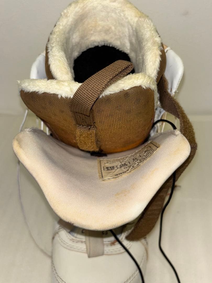 celsius スノーボードブーツ 女性用 ホワイト/ブラウン