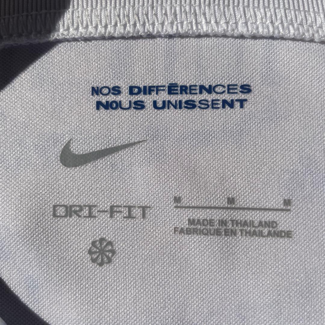 フランス代表 2022年アウェイユニホーム MBAPPE 10番 白色 Mサイズ