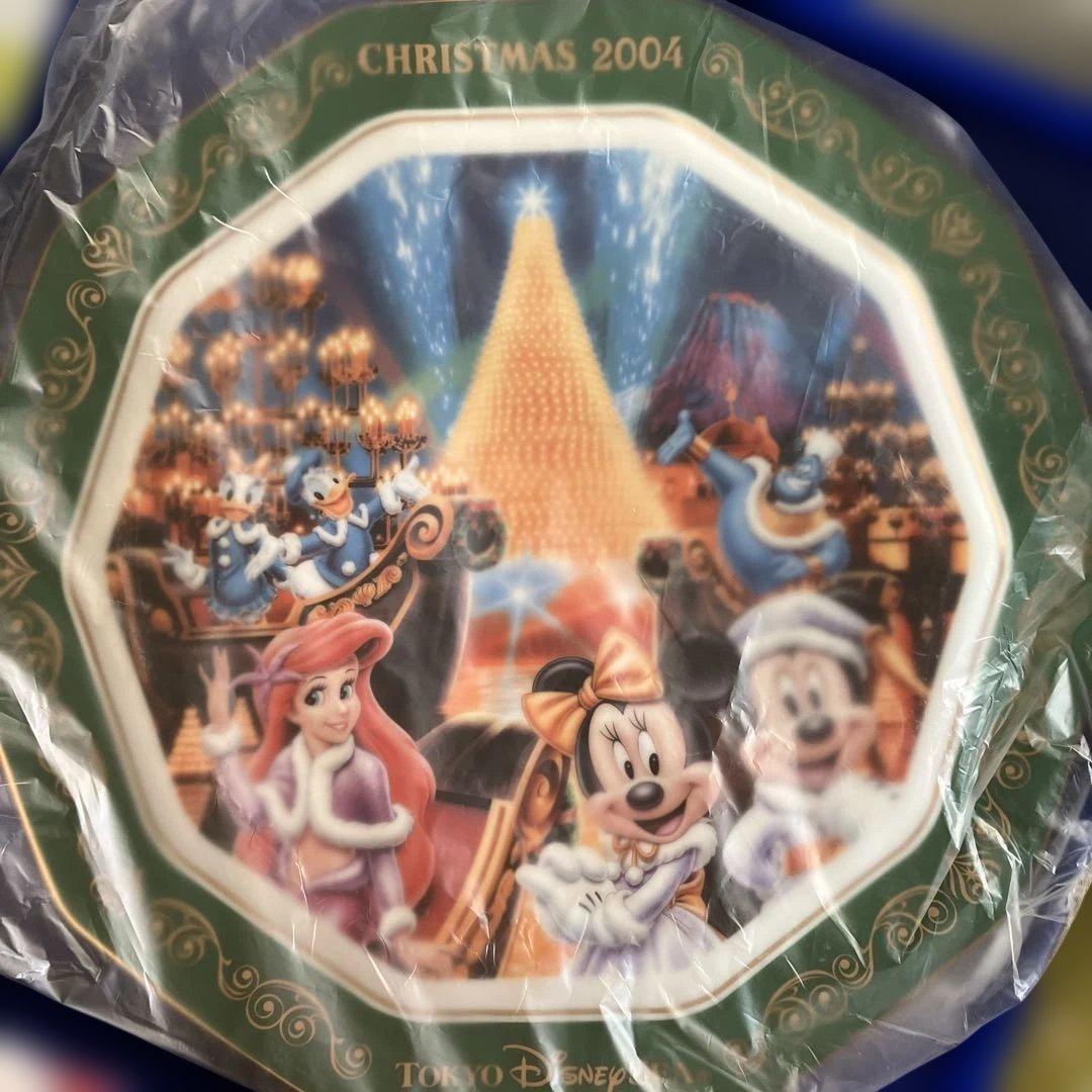 東京ディズニーシー HARBORSIDE CHRISTMAS 2004 絵皿