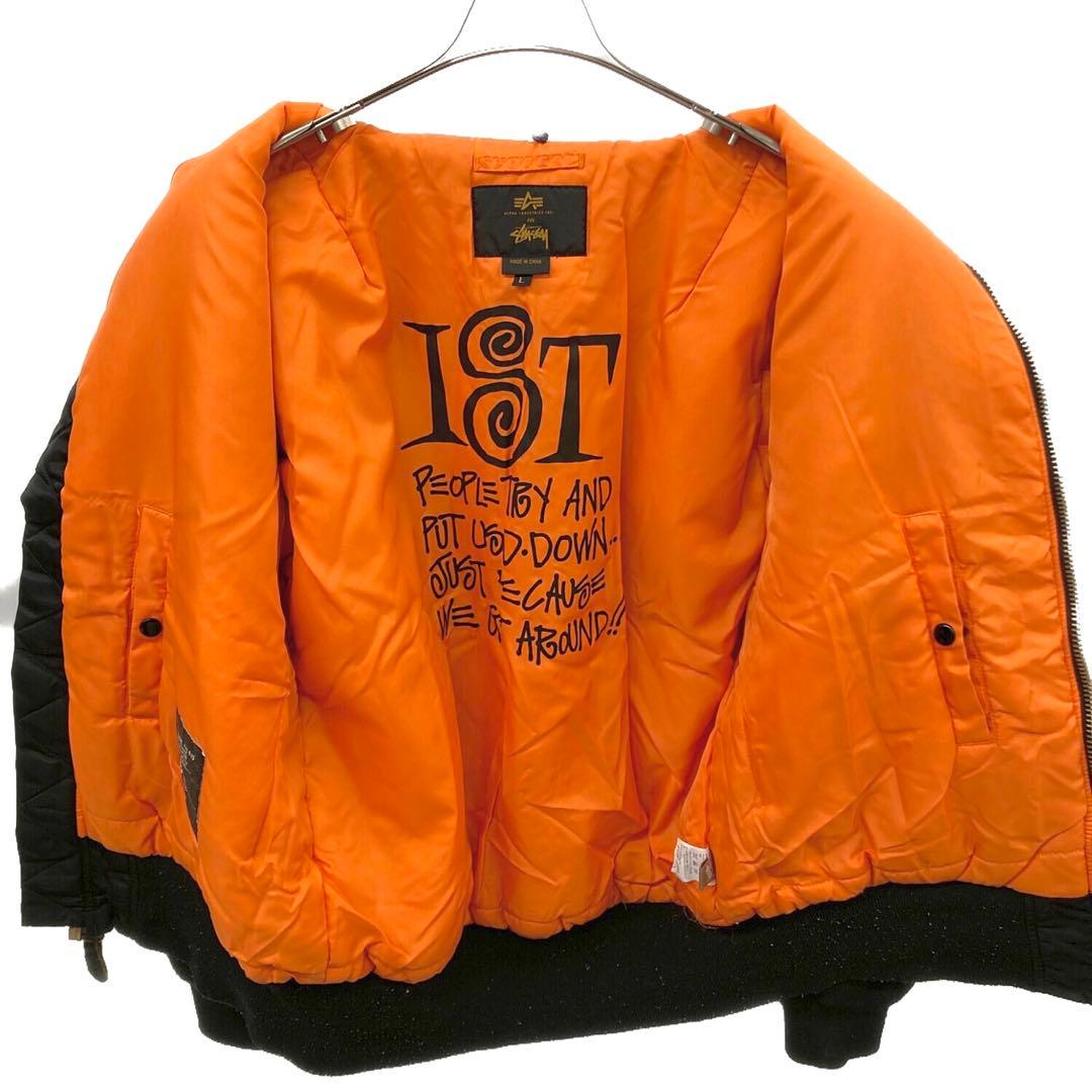 ジャケット・アウター Stussy ALPHA B-15 WORLD WIDE JKT