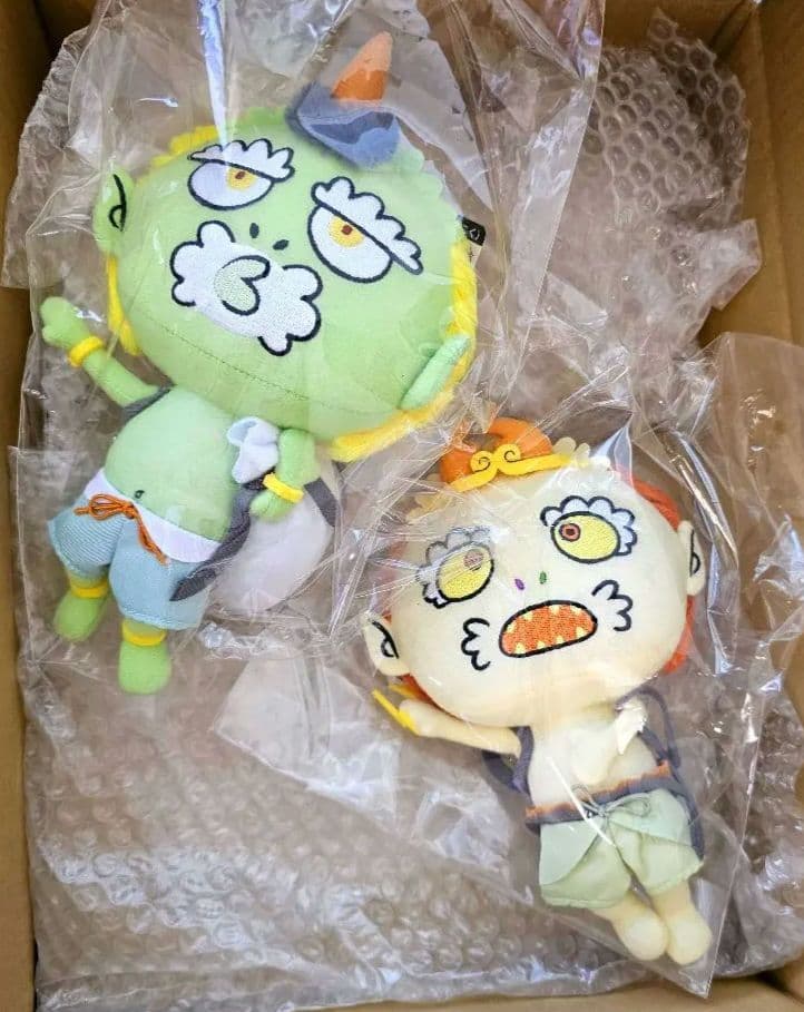 村上隆 もののけ京都 ふるさと納税 風神&雷神 ぬいぐるみ 2点セット