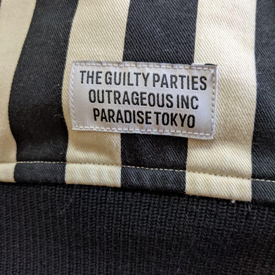 最終価格】WACKO MARIA STRIPE VARSITY JACKET