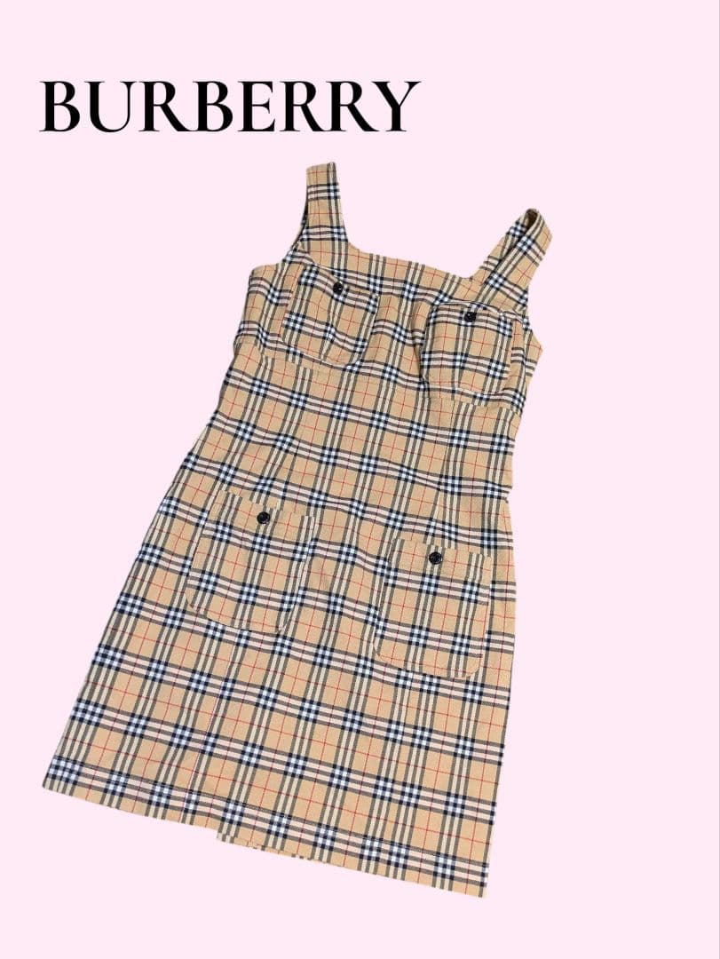 バーバリー BURBERRY ワンピース ノバチェック ノースリーブ