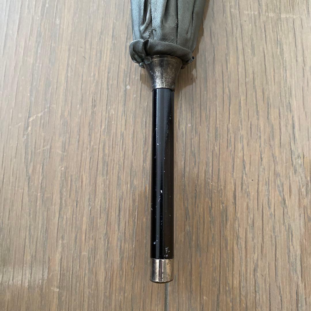 皇室御用達】'80年代前原光榮商店 高級雨傘 中棒カーボン モスグリーン