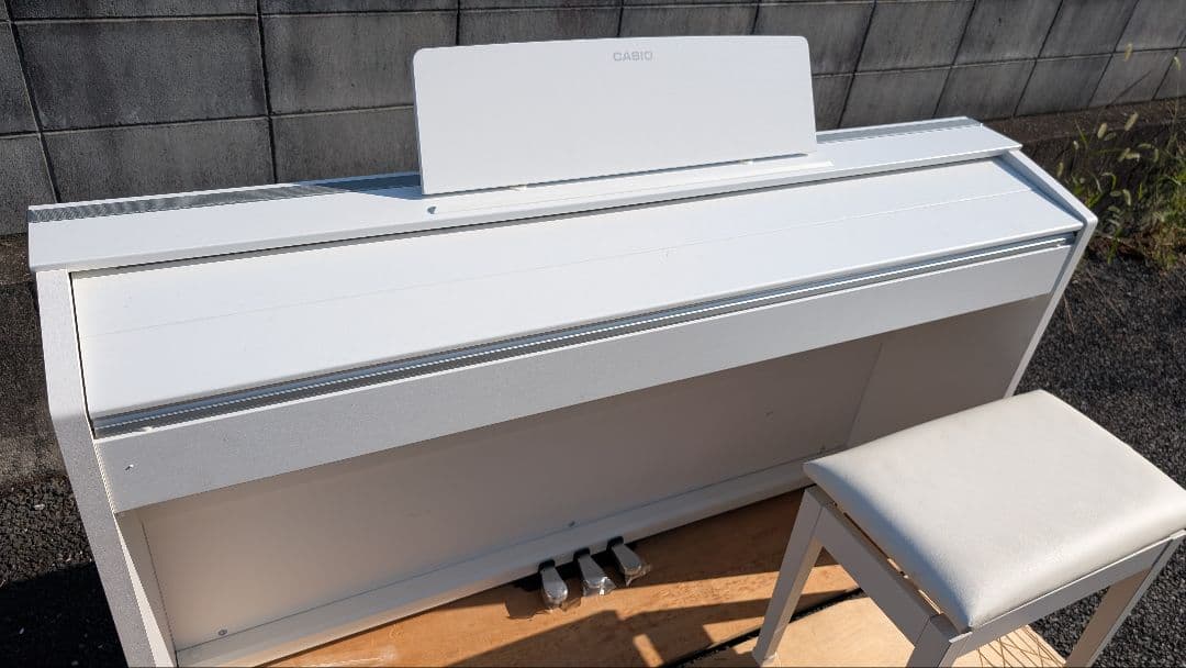 商談専用中CASIO PX-2000 2018年製 激可愛い♥ホワイトほぼ新品