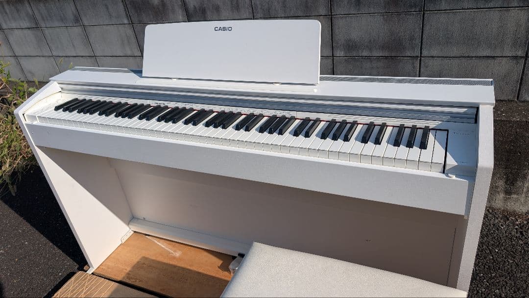 商談専用中CASIO PX-2000 2018年製 激可愛い♥ホワイトほぼ新品
