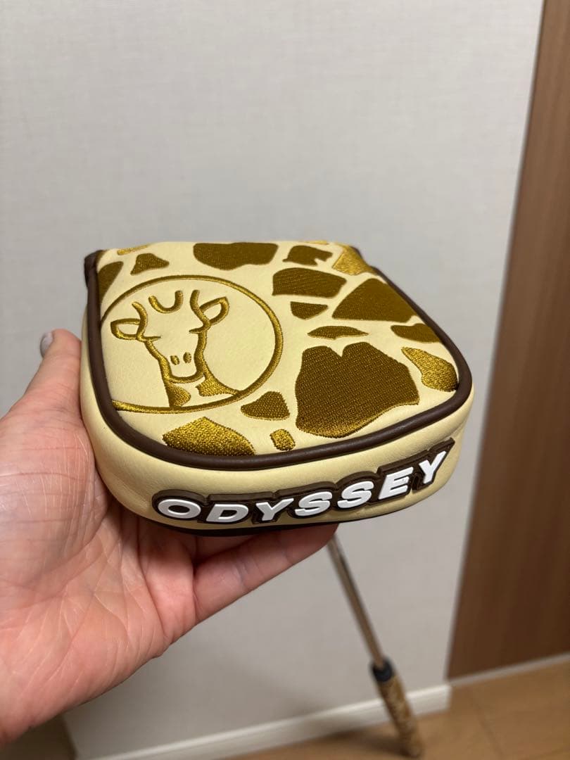 【美品】ODYSSEY AI ONE GIRAFFE BEAM 中尺パター