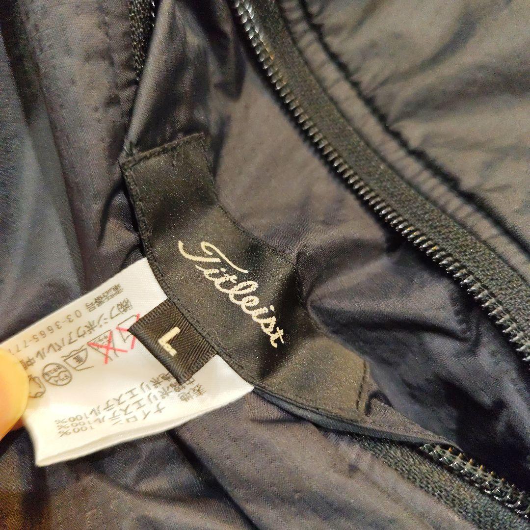 【未使用】Titleist タイトリスト ブラック リバーシブルジャケット L