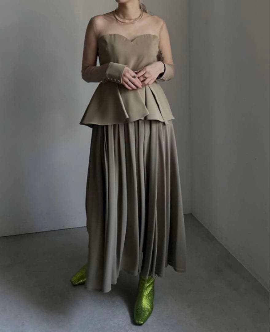 新品未使用AMERI SOPHISTICATED PEPLUM DRESS