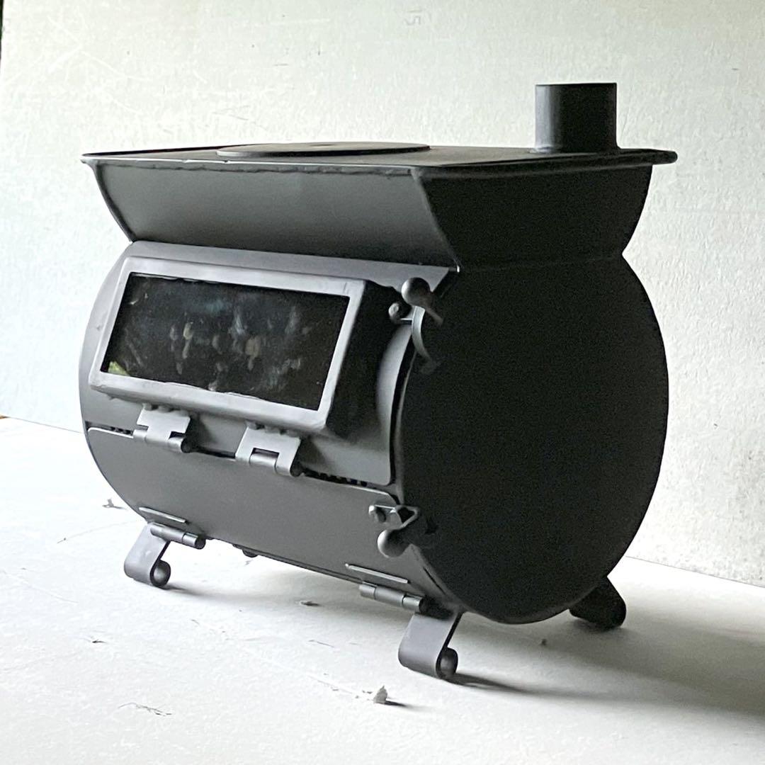 DAXmini アウトドアストーブ オーブン付 煙突＆鉄板付 送料無料