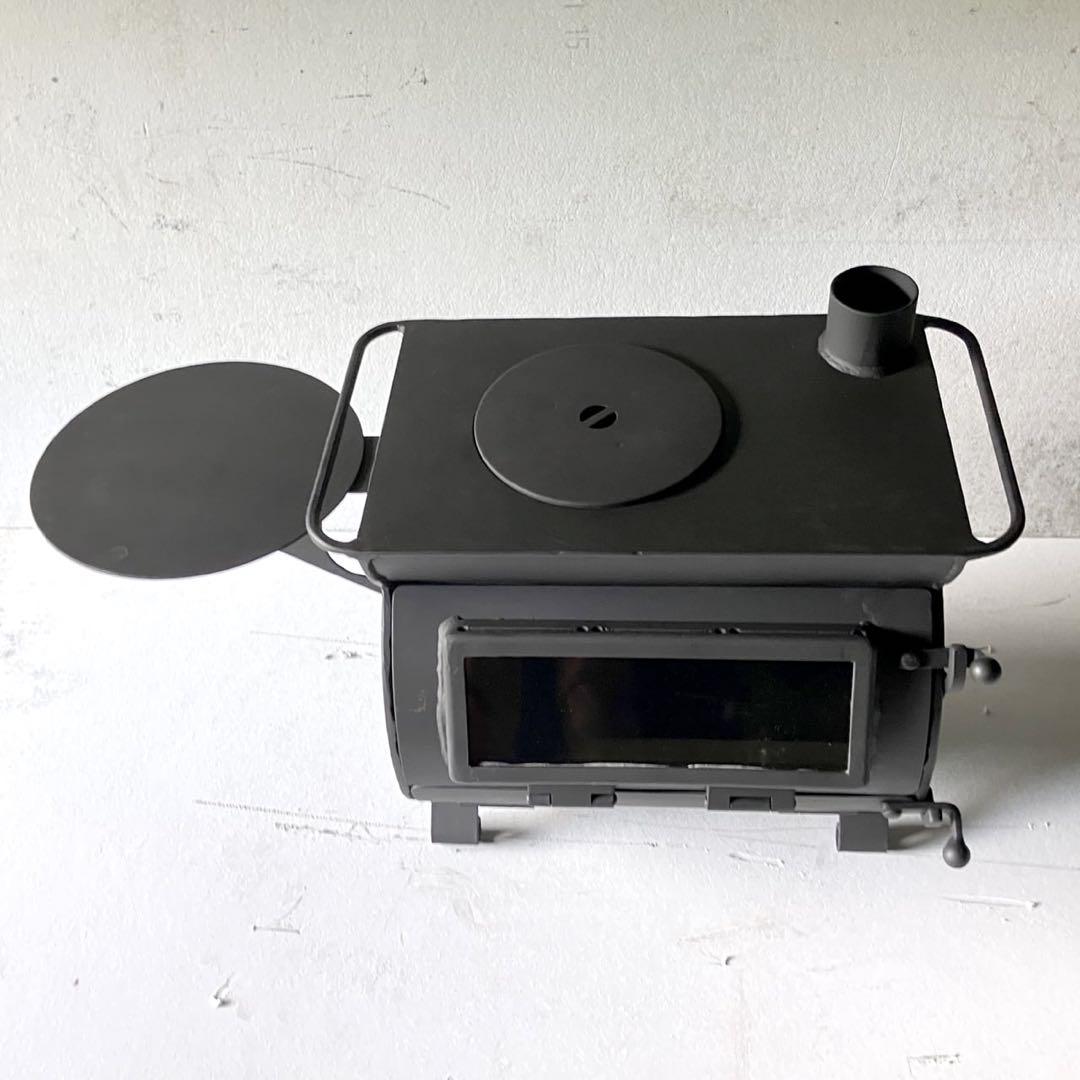 DAXmini アウトドアストーブ オーブン付 煙突＆鉄板付 送料無料