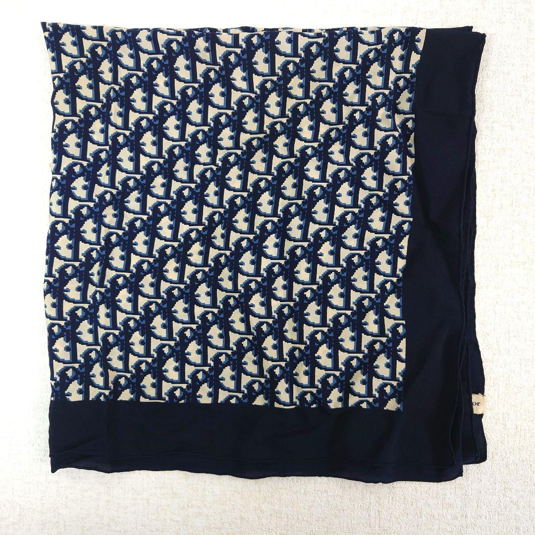 クリスチャン・ディオール トロッター柄 ディオール・オブリーク スカーフ