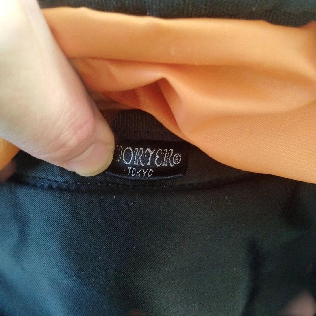 極美品ポータータンカーショルダーバッグ　ウエストバッグボディーバッグ　ブラック