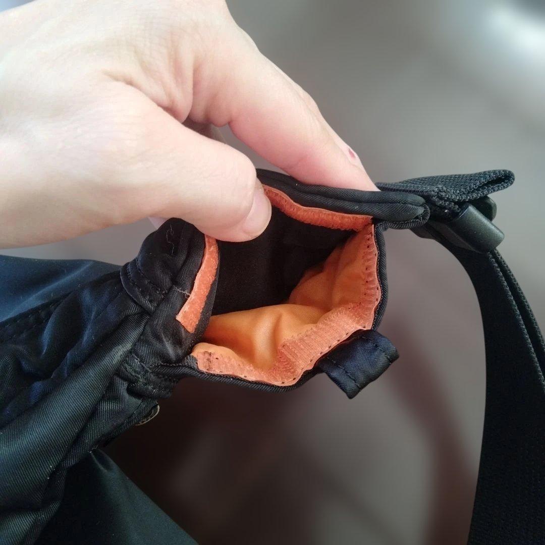 極美品ポータータンカーショルダーバッグ　ウエストバッグボディーバッグ　ブラック