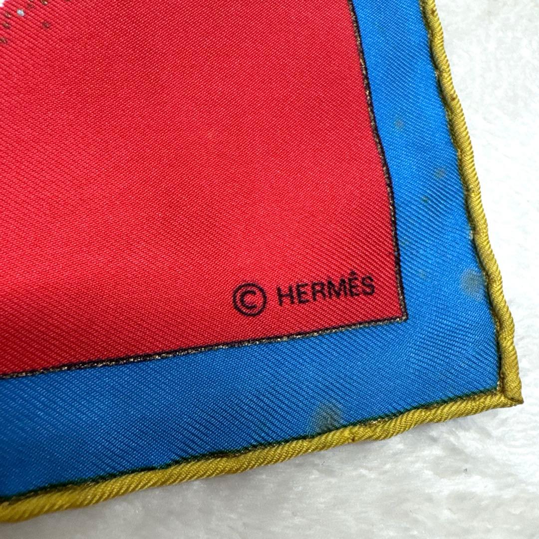 エルメス カレ90 Les feux de l’espace 宇宙の花火