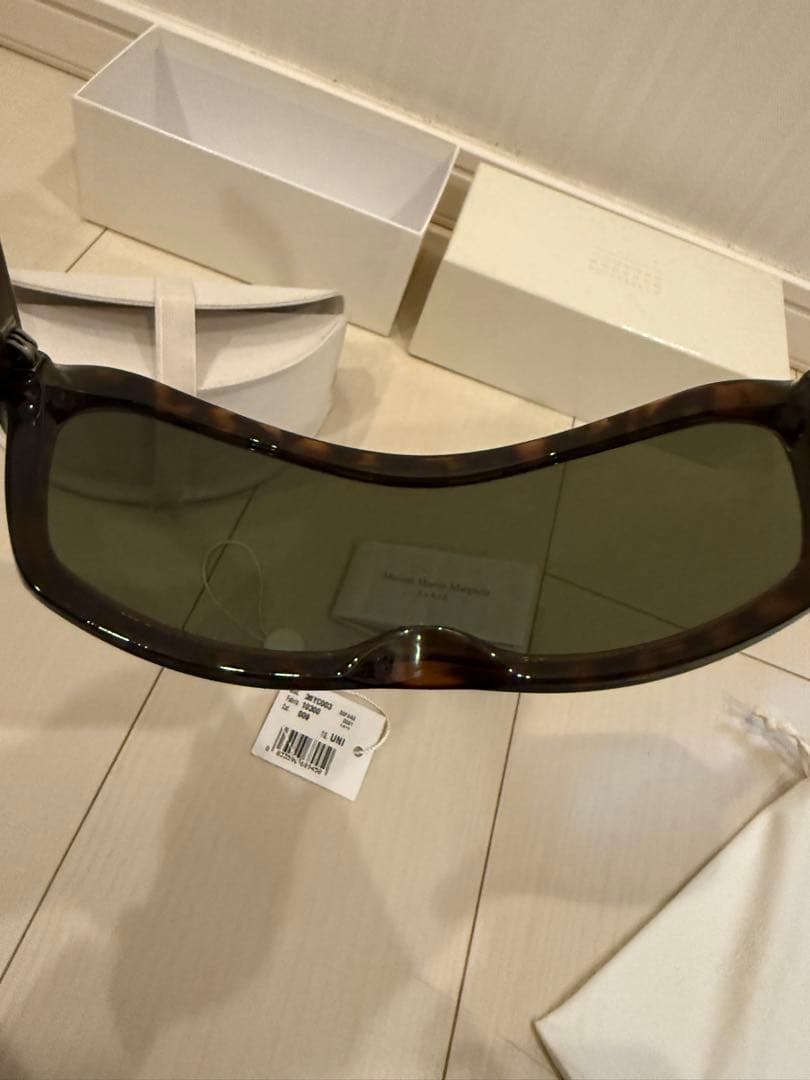 本人期　09ss マルジェラ　インコグニート　サングラス　8 ルックブック