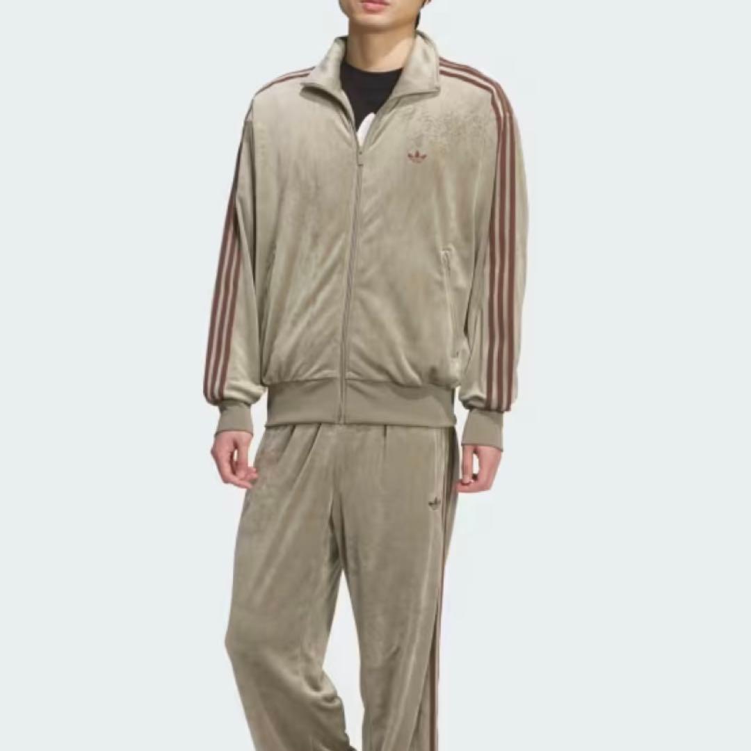 adidas　JOURNAL STANDARD　ベロアトラックジャケット