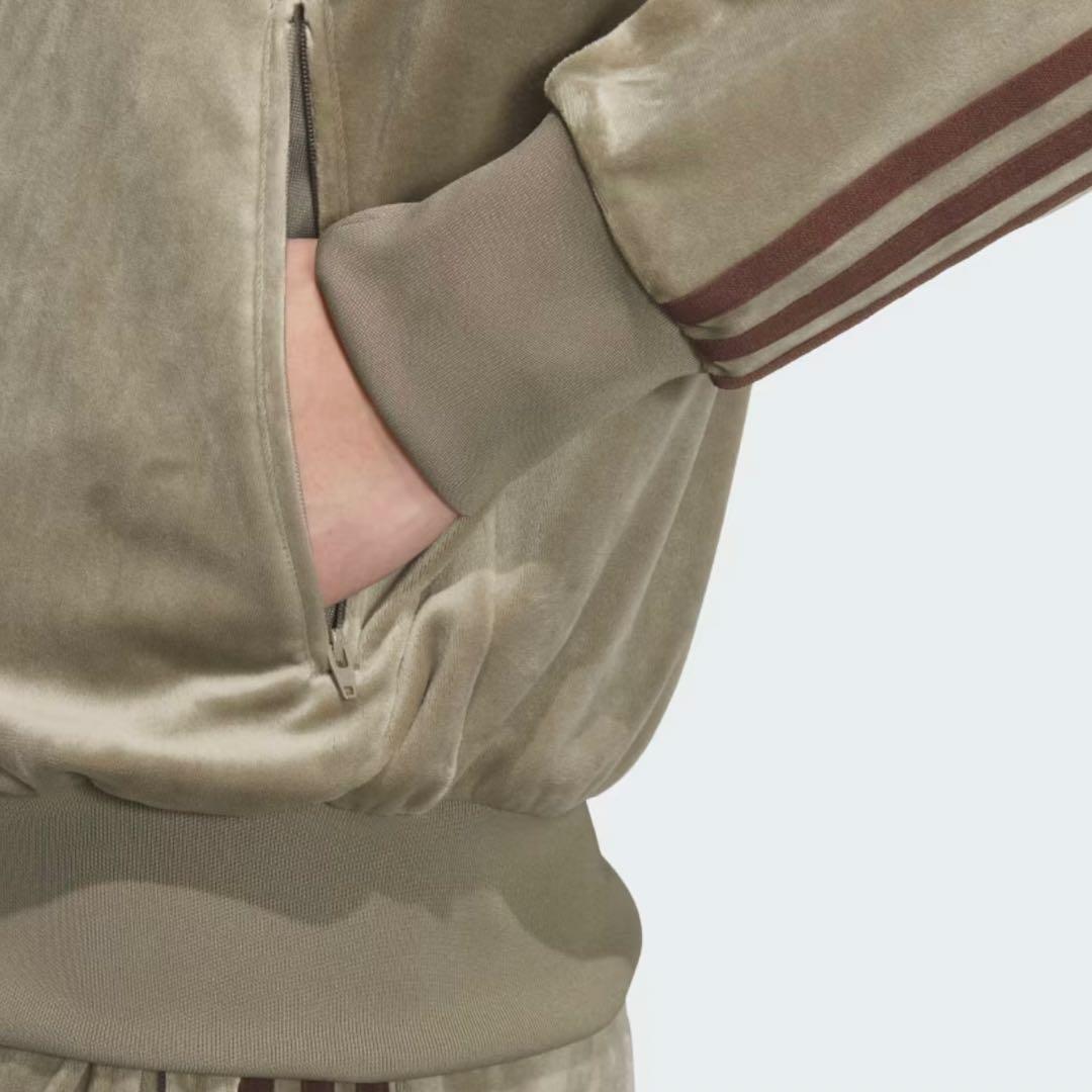 adidas　JOURNAL STANDARD　ベロアトラックジャケット