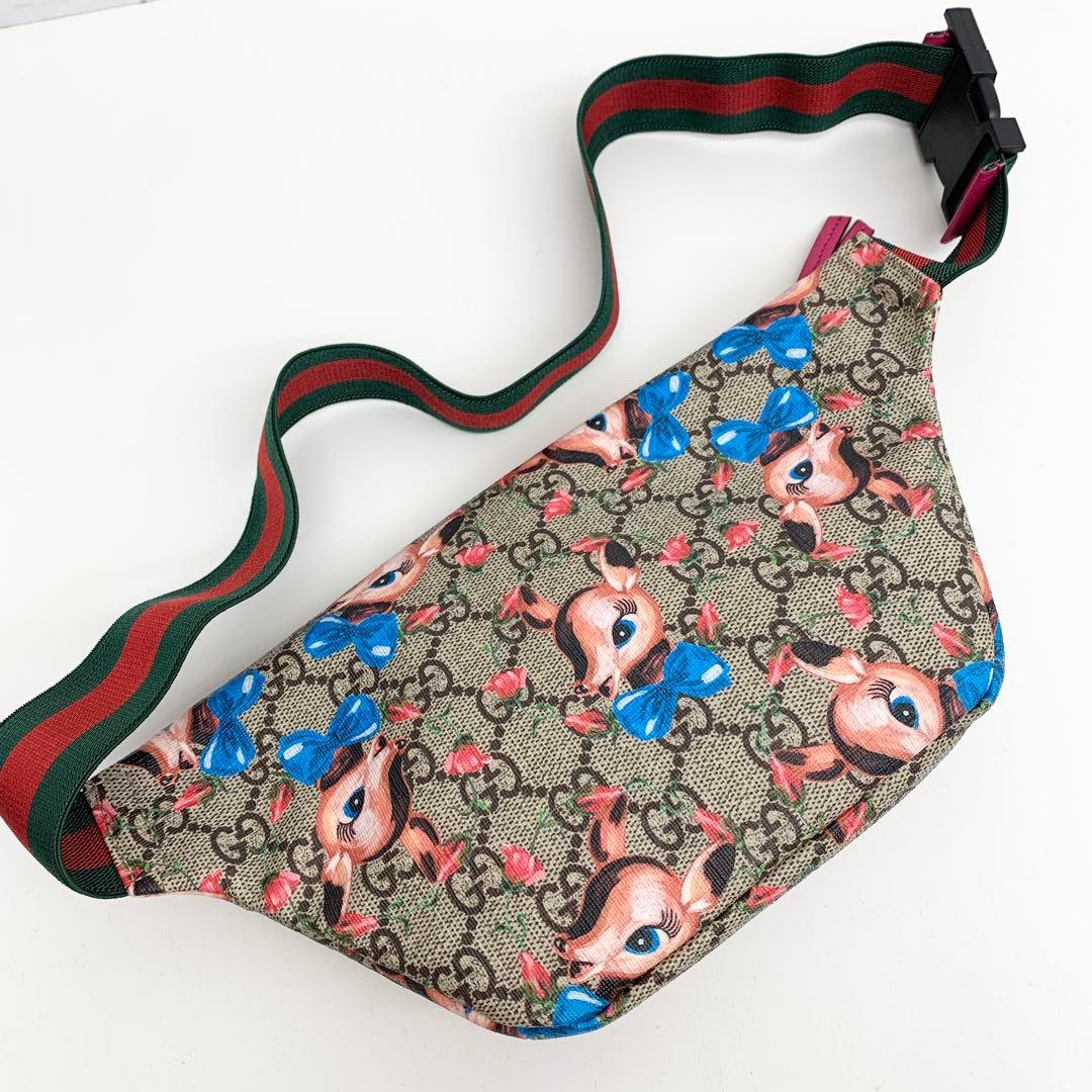 グッチ バンビ ベルトバッグ チルドレン 鹿 24072216