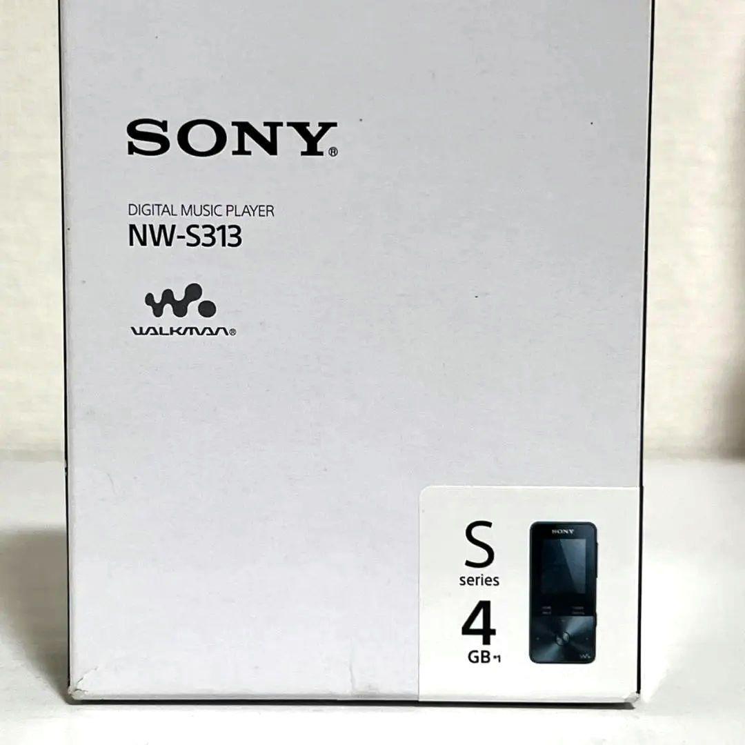 【ほぼ未使用】SONY NW-S313 デジタルオーディオプレーヤー ブラック