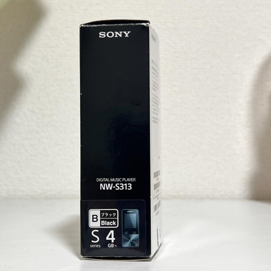 【ほぼ未使用】SONY NW-S313 デジタルオーディオプレーヤー ブラック